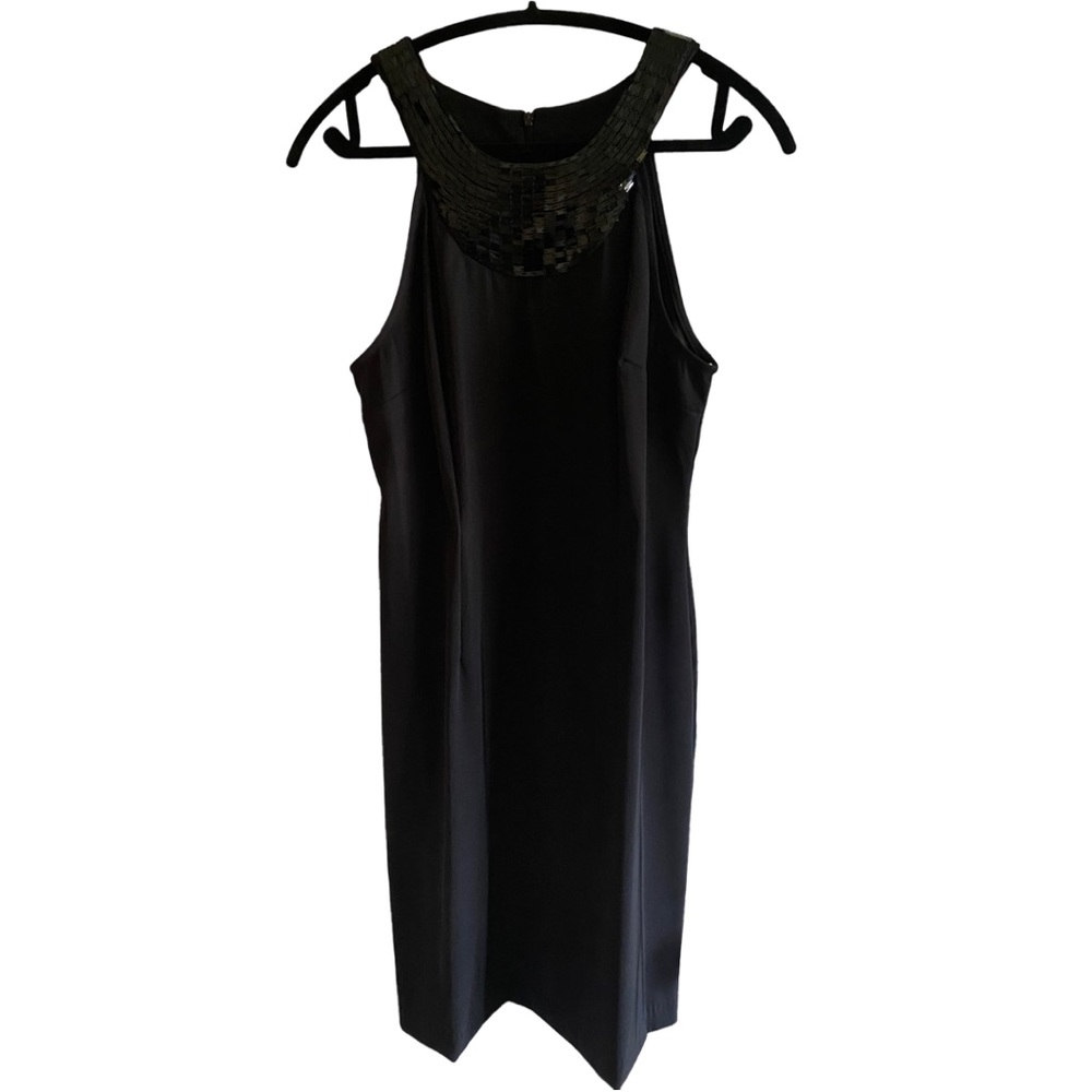 Black Cocktail Dress by Connected Apparel. Size 12